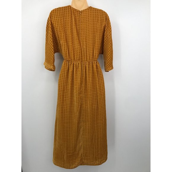 House of Harlow 1960 X Revolve Lex Dress Golden Yellow XXS - Picture 7 of 9